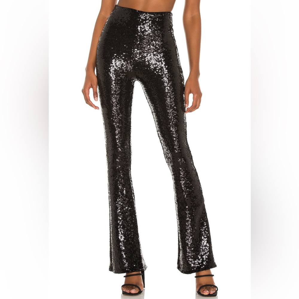 Commando Sequin Flared Legging In Black - image 1